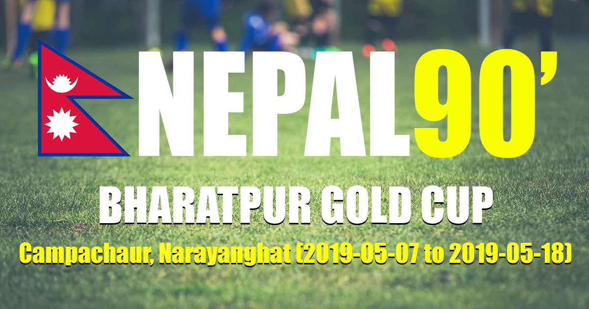 Nepal90 - Bharatpur Gold Cup  Tournament