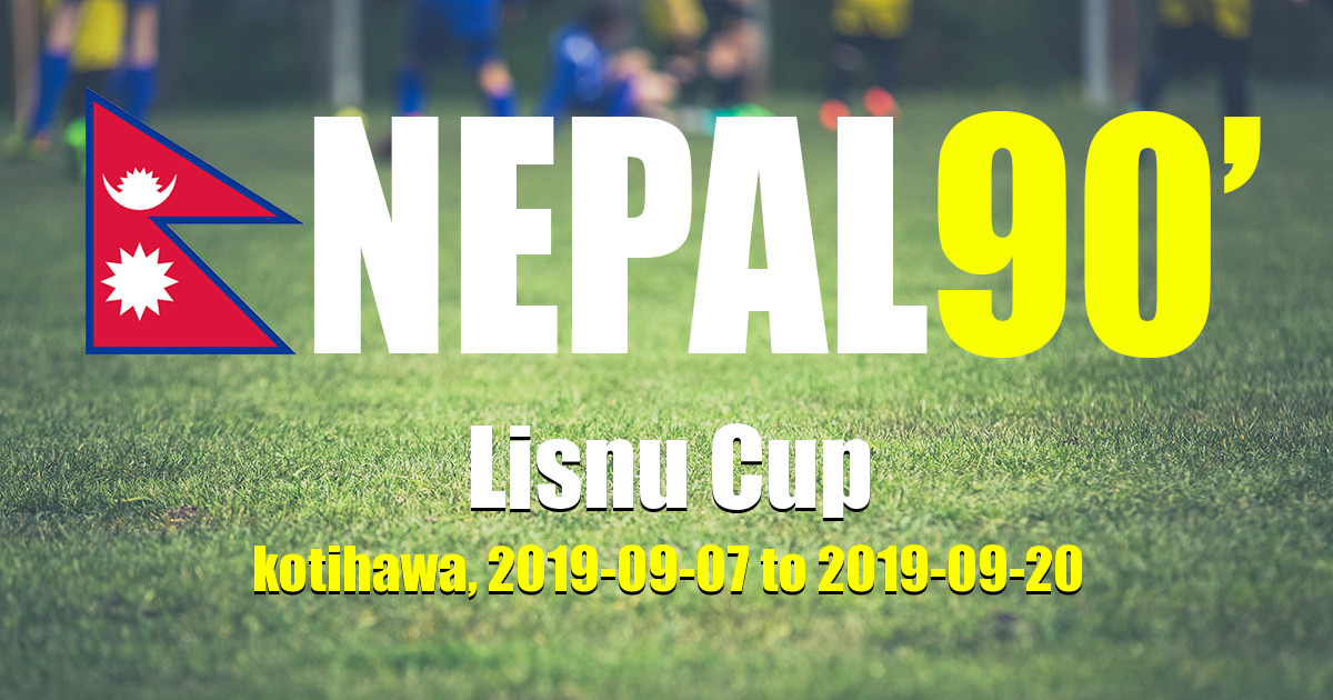 Nepal90 - Lisnu Cup  Tournament