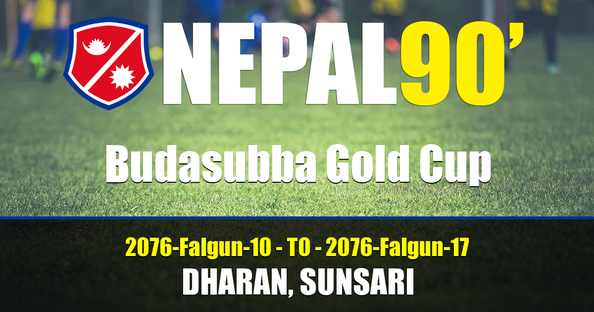 Nepal90 - Budasubba Gold Cup  Tournament