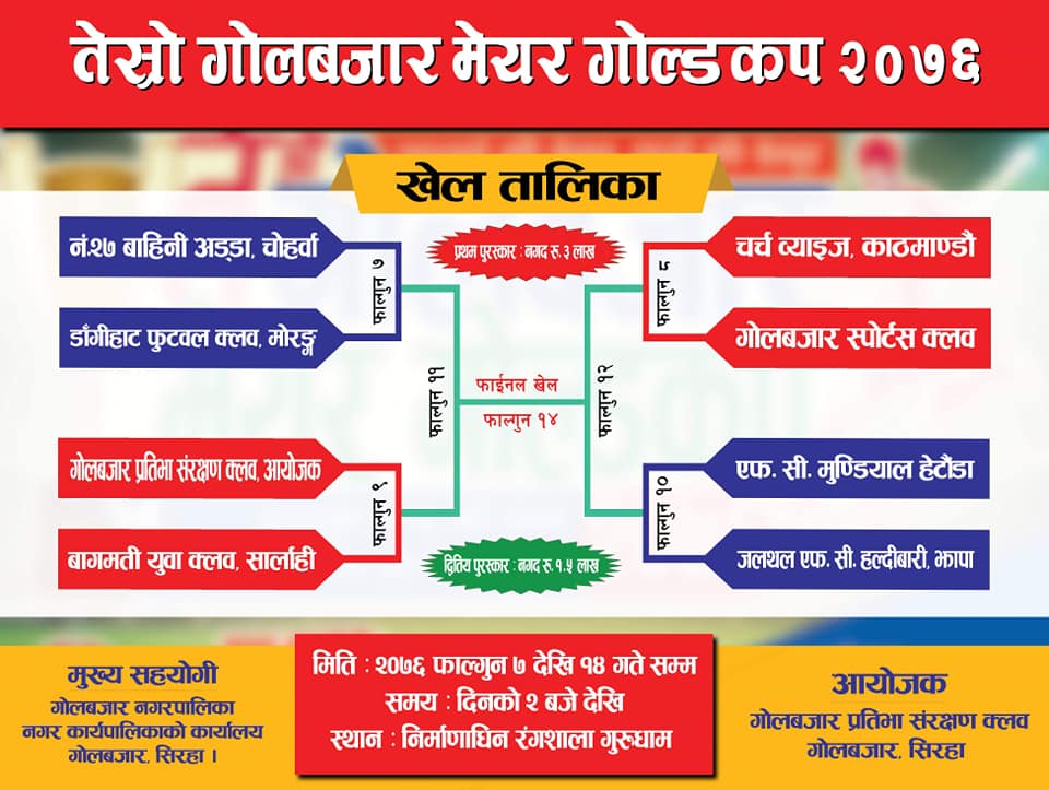 Nepali football tournaments