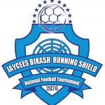 Jaycees Bikash Running Shield Football Tournament  logo
