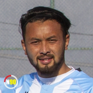 Football player Ranjan Bista