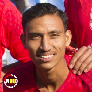 Football player Suraj Jeu Thakuri