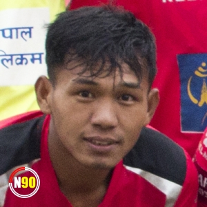 Football player Nir Kumar Rai