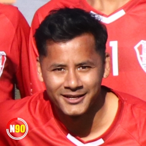Football player Anil Gurung