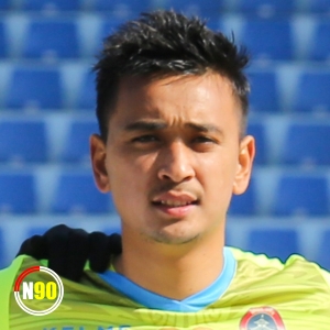 Football player Bishal Shrestha