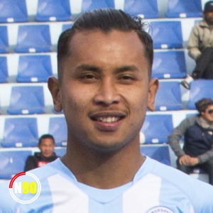 Football player Anjan Bista