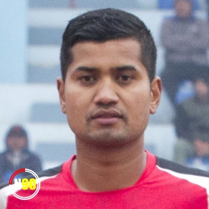 Football player Suman Subedi