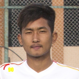 Football player Aakash Budha Magar