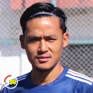 Football player Bikram Lama