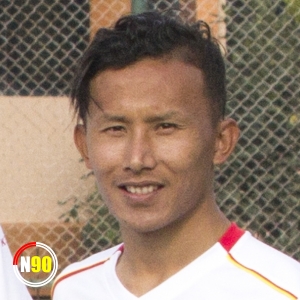 Football player Nabin Lama