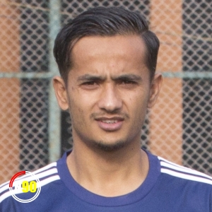 Football player Rupesh  KC