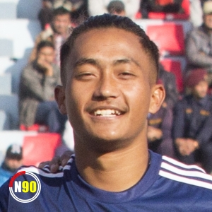 Football player Ranjan Pun