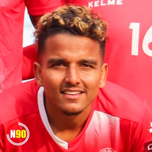 Football player Hishub Thapaliya