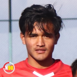 Football player Jaya Gurung