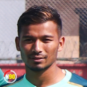Football player Krishna Ranabhat