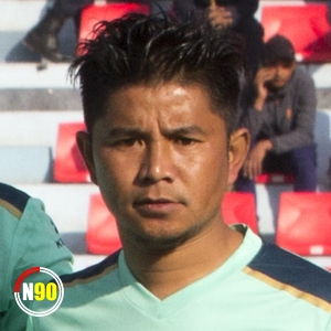 Football player Raj Kumar Ghising