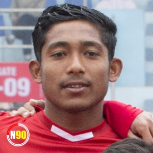 Football player Dipenk Raj Singh