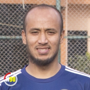 Football player Prabin Kumar Sainju