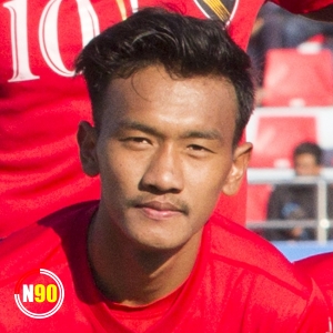 Football player Ashok Thapa