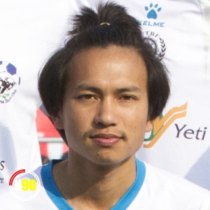 Football player Kamal Thapa Magar