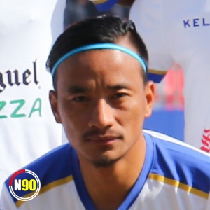 Football player Buddha Chemjong