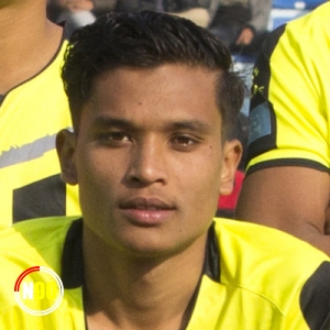 Football player Ekraj Budathoki