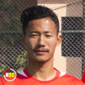 Football player Rup Bahadur Lama