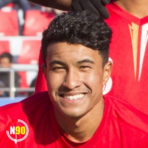 Football player Arik Bista