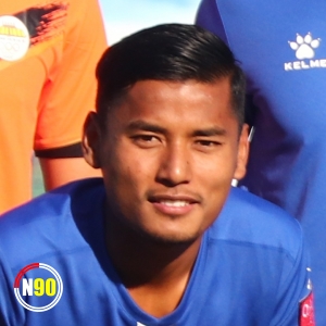 Football player Roman Limbu