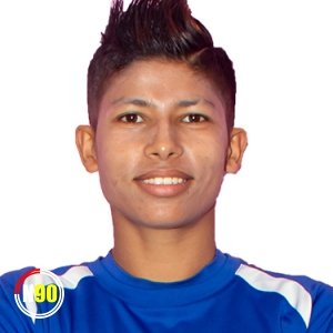 Football player Sabitra Bhandari