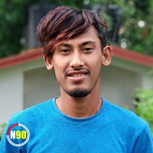 Football player Ruman Shrestha