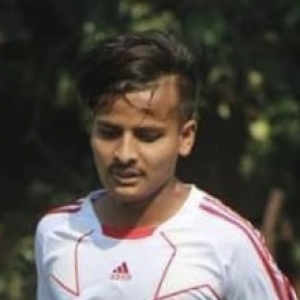 Football player Lebin Joshi