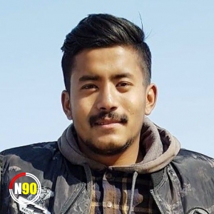 Football player Sushant Shrestha