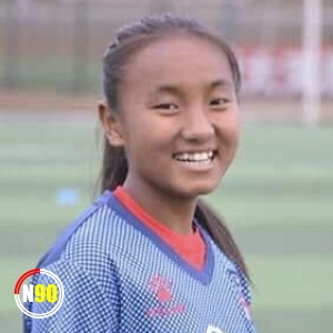 Football player Preeti Kulung Rai
