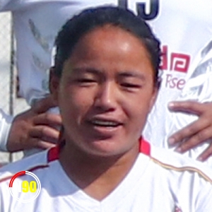 Football player Man Maya Limbu