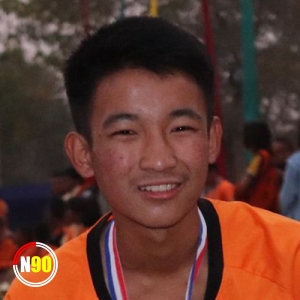 Football player Manjil Rai
