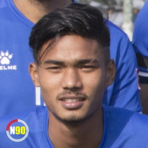 Football player Roshan Pahari