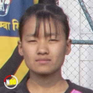 Football player Puspa Gurung